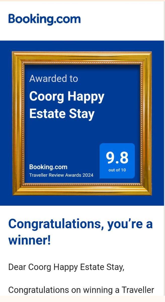 Coorg Happy Estate Stay Мадікері Екстер'єр фото